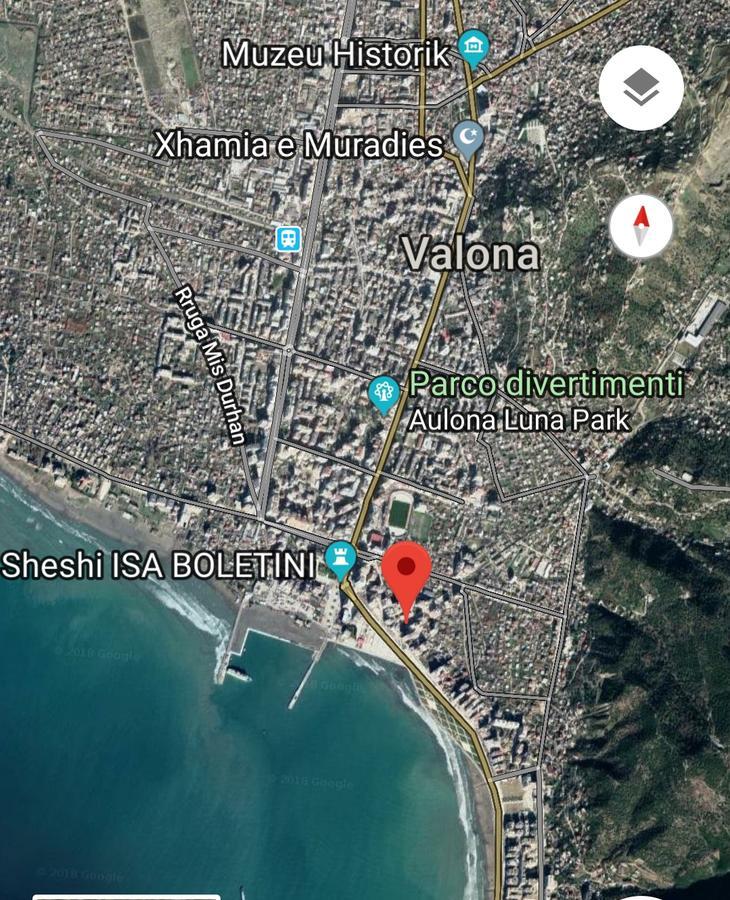 Appartamento Giallo Vlorë エクステリア 写真